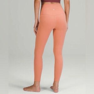 Lululemon Align High-Rise Pant 25" Pink Savannah Size 6